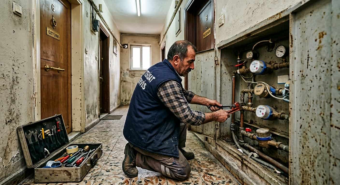 Su Saati ve Vana Servisi yerinde kontrol