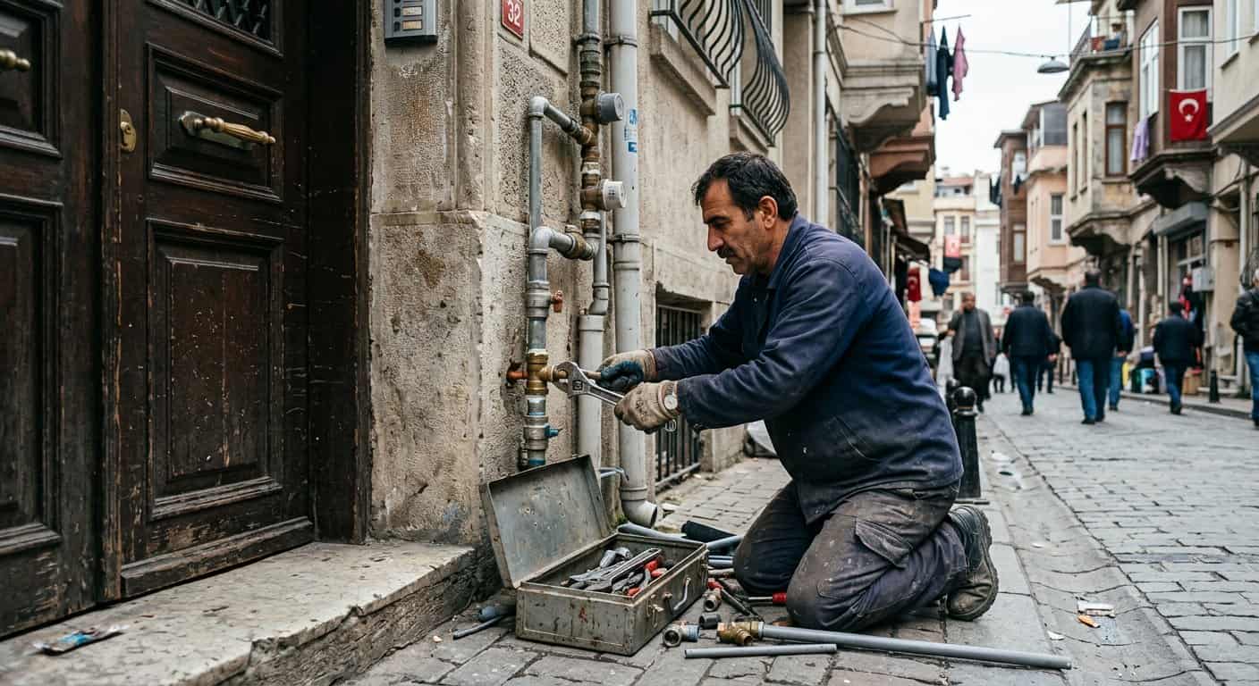 Kâğıthane Su Tesisatçısı teknik kontrol