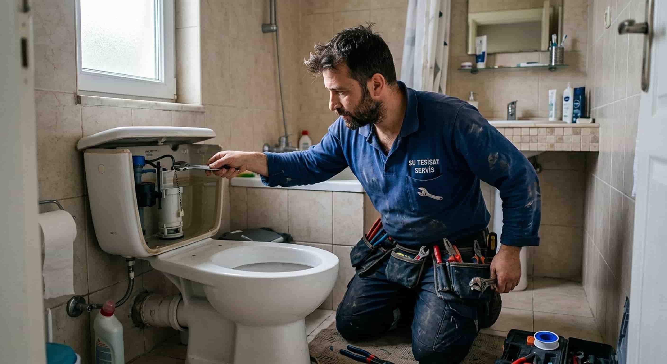 Tuvalet Giderinde Koku ve Geri Tepme detay fotoğrafı 1